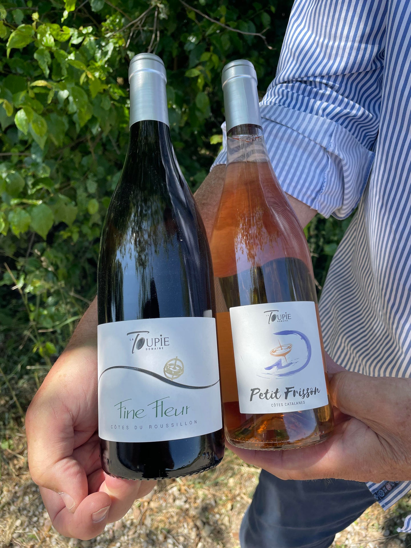 TILBUD! Petit Frisson ( Rosé ) + Fine fleur ( Hvidvin )