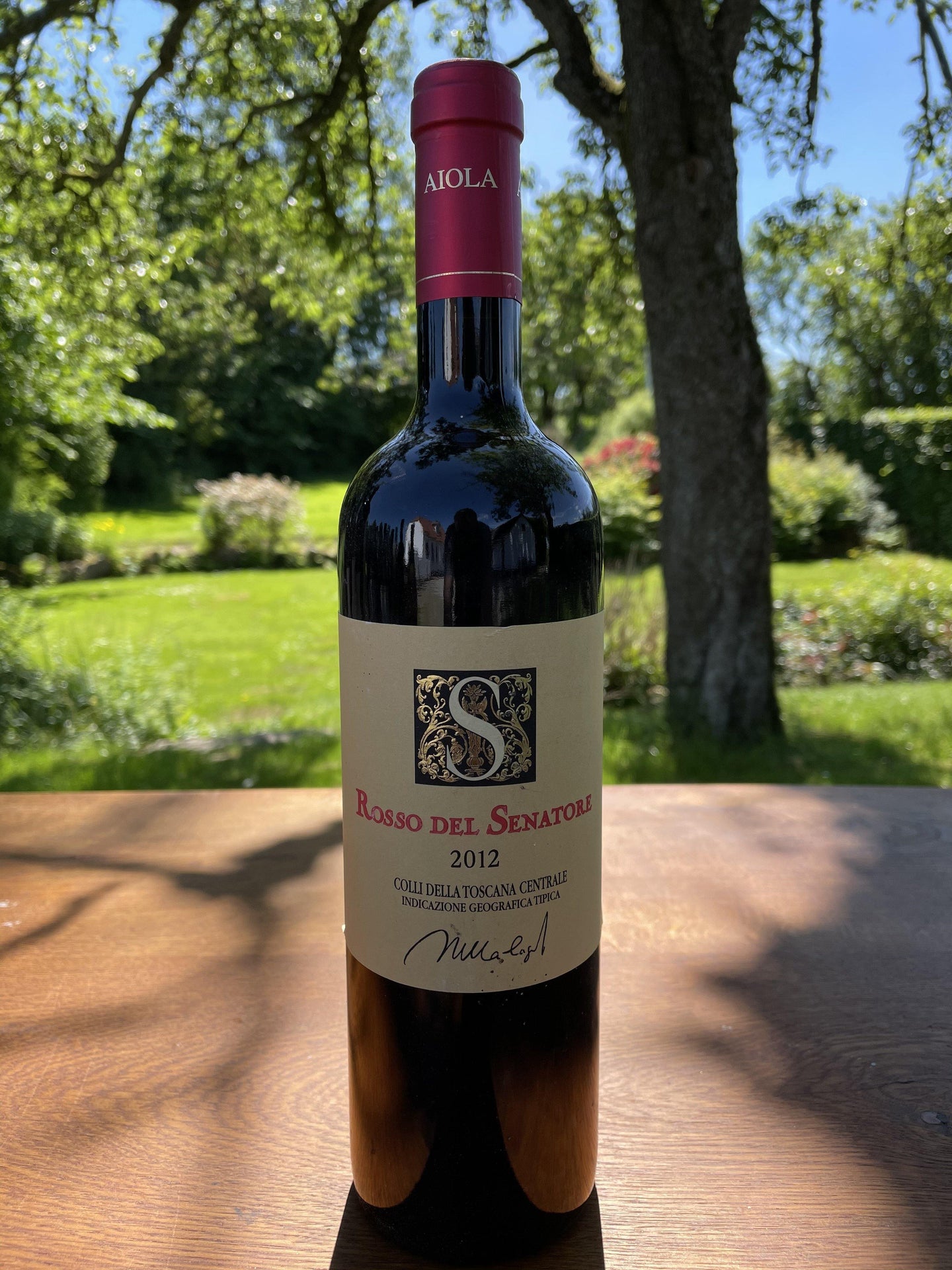 Rosso Del Senatore - vinettig
