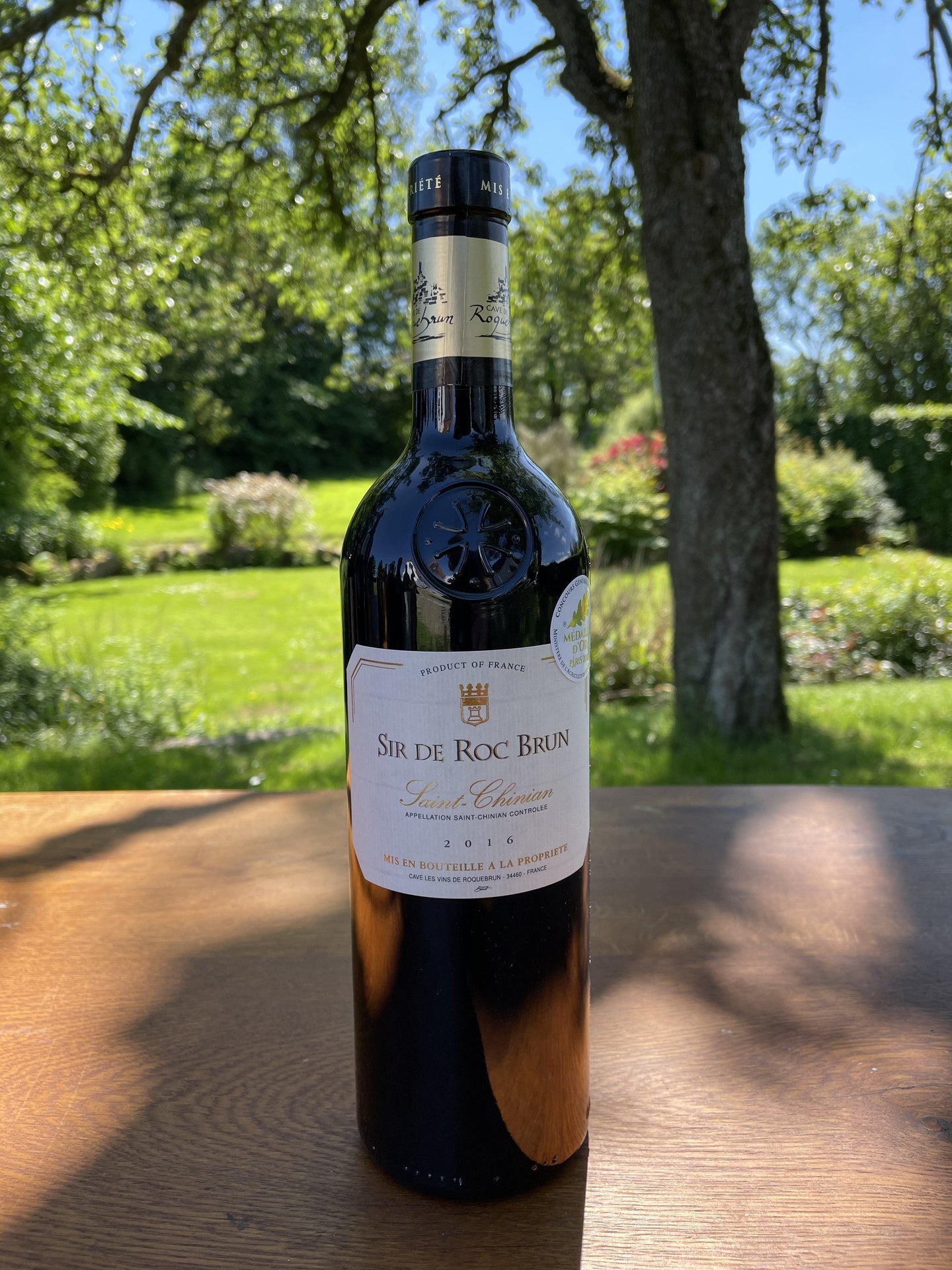Sir De Roc Brun Saint-Chinian - vinettig