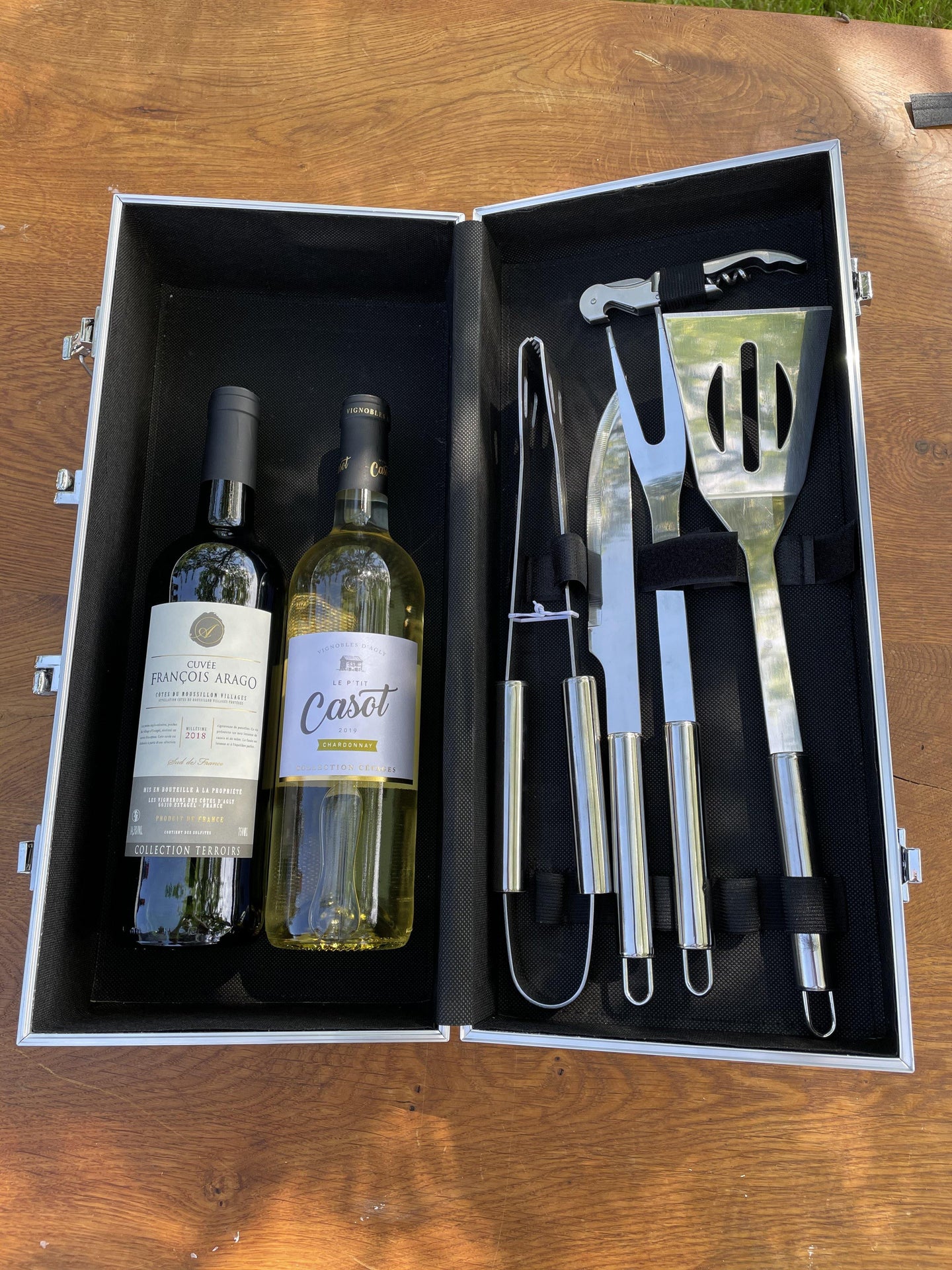 Grillsæt inkl. 2 flasker vin - vinettig